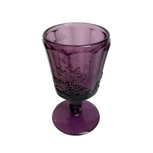 LG Wright **Vintage**‎ Panel Amethyst Goblet